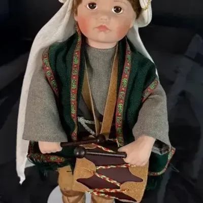 1994 Ashton-Drake "The Little Drummer Boy" Porcelain Doll by Marlene Sirko w/ COA