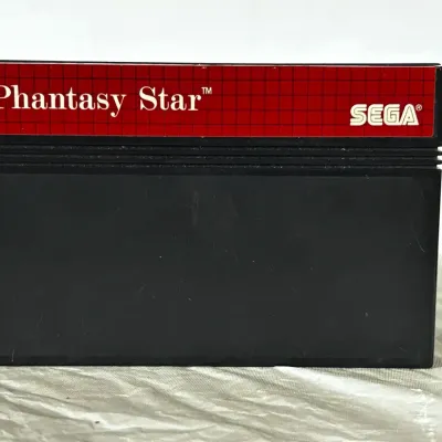 Vintage Phantasy Star Video Game Cartridge for SEGA Master System (1988)