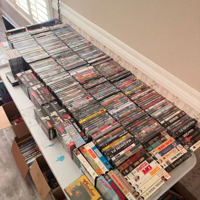 DVDs and VHS Tapes