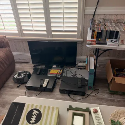 TV, DVD playes, VHS Players