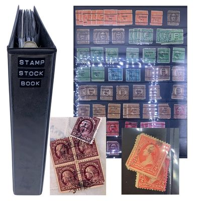 Sale Photo Thumbnail #45: Over 650 Antique to Vintage Postage Stamp, Tax Stamp, Envelope Postmark Collection