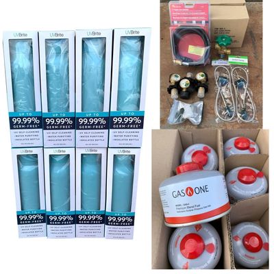 Sale Photo Thumbnail #459: Large Survivalist, Camping, Homesteading UV Self Cleaning H20 Bottles, Cooking/Heating Fuel