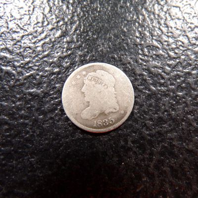 1835 CAPPED BUST SILVER HALF DIME