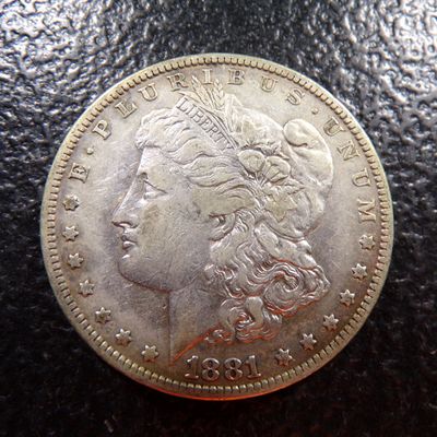 1881-O MORGAN SILVER DOLLAR