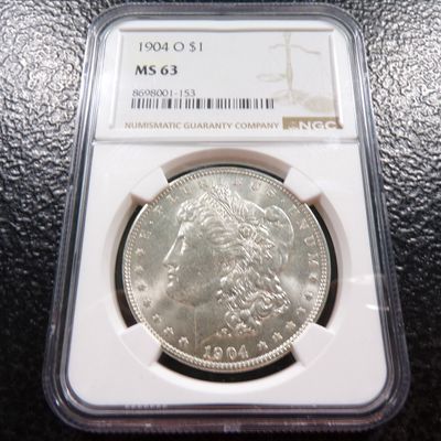 1904-O NGC MS63 MORGAN SILVER DOLLAR