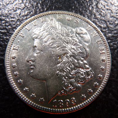 1893 BRIGHT & FLASHY MORGAN SILVER DOLLAR