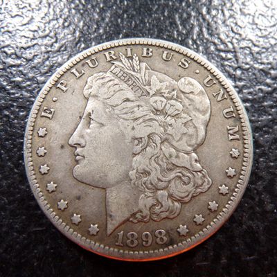 1898-O MORGAN SILVER DOLLAR