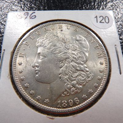 1896 MORGAN SILVER DOLLAR