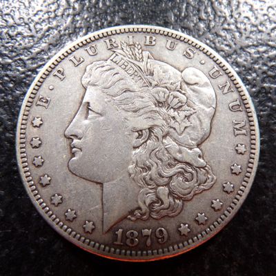 1879-S MORGAN SILVER DOLLAR