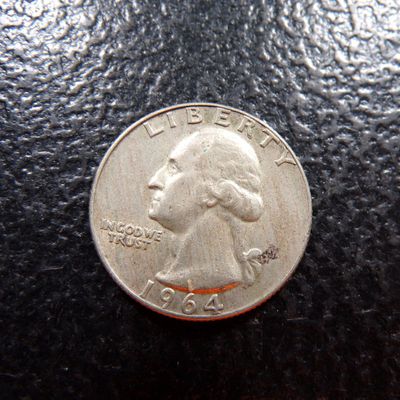 1964-D WASHINGTON SILVER QUARTER