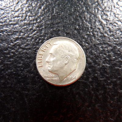 1964-D ROOSEVELT SILVER DIME