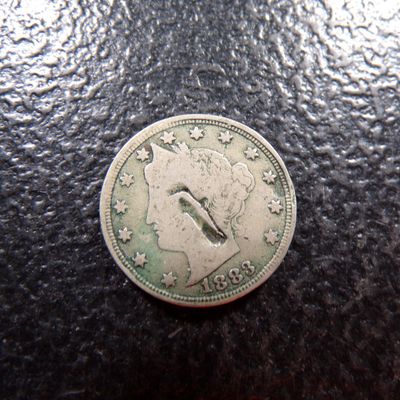 1883 N/C LIBERTY HEAD V NICKEL