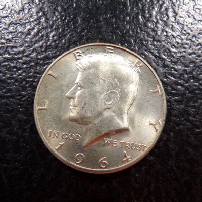 1964 KENNEDY SILVER HALF DOLLAR