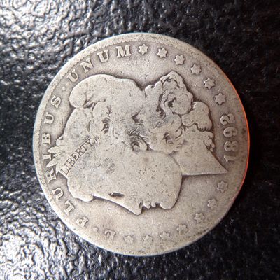 1892-O MORGAN SILVER DOLLAR