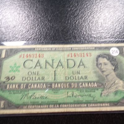 1967 CANADA ONE DOLLAR