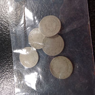 BAG OF 5 LIBERTY HEAD V NICKELS