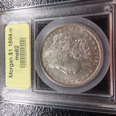 1894-O USCG MS62 MORGAN SILVER DOLLAR