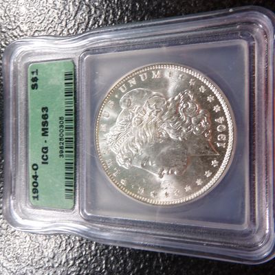 1904-O ICG MS63 MORGAN SILVER DOLLAR