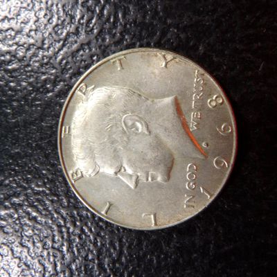 1968-D KENNEDY SILVER HALF DOLLAR