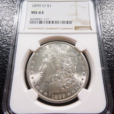 1899-O NGC MS63 MORGAN SILVER DOLLAR