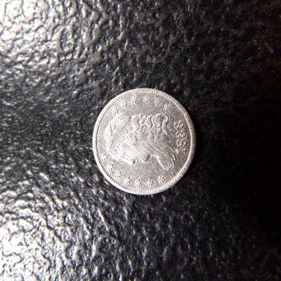 1833 CAPPED BUST SILVER HALF DIME