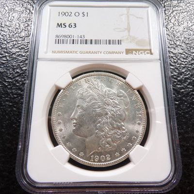 1902-O NGC MS63 MORGAN SILVER DOLLAR