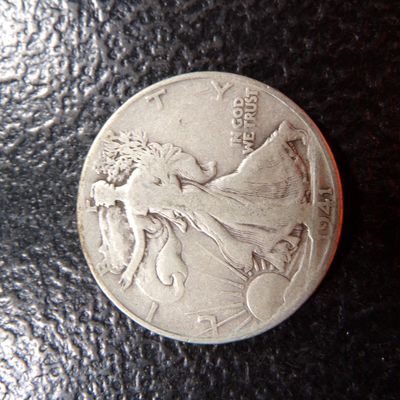 1941 WALKING LIBERTY SILVER HALF DOLLAR