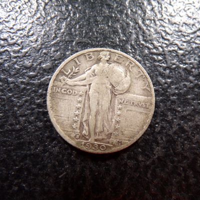 1930-S STANDING LIBERTY SILVER QUARTER