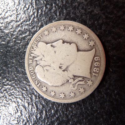 1899-S BARBER SILVER HALF DOLLAR