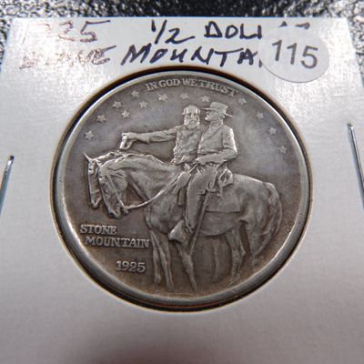 1925 STONE MOUNTAIN SILVER HALF DOLLAR