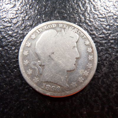 1896-O BARBER SILVER HALF DOLLAR