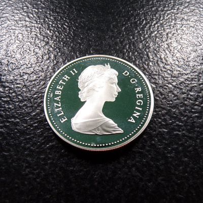 1984 CANADA SILVER PROOF DOLLAR