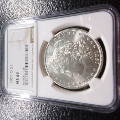 1901-O NGC MS63 MORGAN SILVER DOLLAR