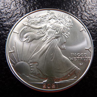 2021 AMERICAN SILVER EAGLE DOLLAR