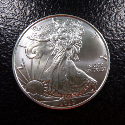2020 AMERICAN SILVER EAGLE DOLLAR