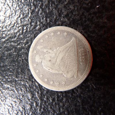 1876-S SEATED LIBERTY SILVER QUARTER