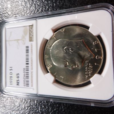 1978-D NGC MS65 EISENHOWER DOLLAR