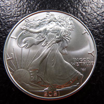 2021 AMERICAN SILVER EAGLE DOLLAR
