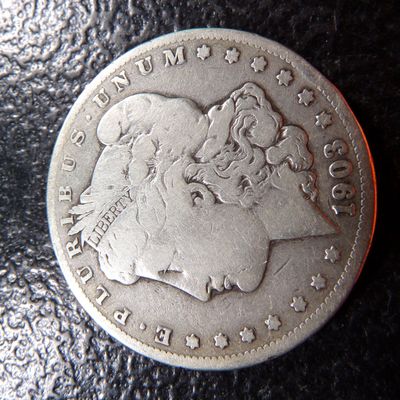 1903-S MORGAN SILVER DOLLAR