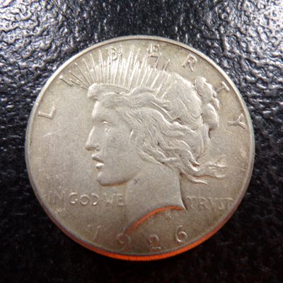 1926-S PEACE SILVER DOLLAR