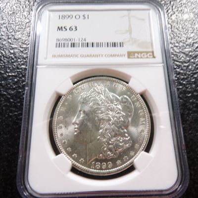 1899-O NGC MS63 MORGAN SILVER DOLLAR