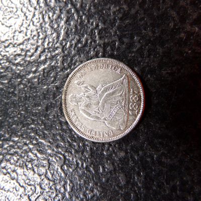 1887 SEATED LIBERTY SILVER DIME