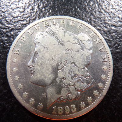 1893-CC CARSON CITY MORGAN SILVER DOLLAR