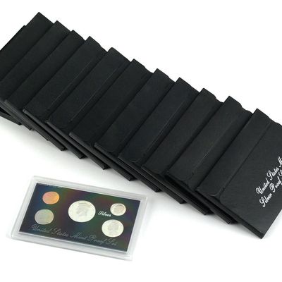 Sale Photo Thumbnail #39: (13) U.S. Mint Silver Proof Sets 1992-1998