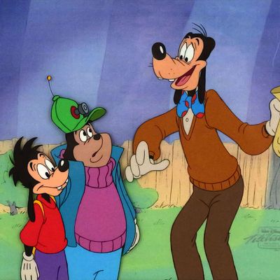 Sale Photo Thumbnail #86: Original Goof Troop Animation Production Cel Art