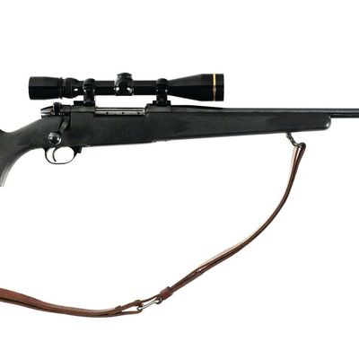 Sale Photo Thumbnail #373: Weatherby Mark V .270 Wby Mag Rifle w/ Leupold