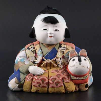 Sale Photo Thumbnail #173: Japanese Gosho Ningyo Palace Doll Meiji Period