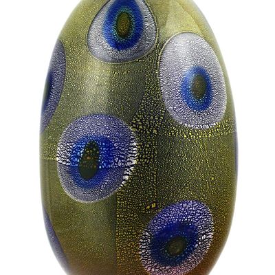 Sale Photo Thumbnail #213: Vintage Japanese Kamei Osaka Art Glass Bud Vase