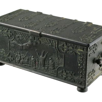 Sale Photo Thumbnail #127: Bronze "Anno 1219" Humidor Iron Art of Copenhagen