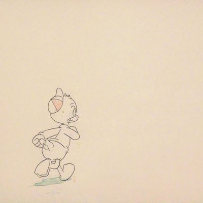 Sale Photo Thumbnail #131: Original Ducktales Animation Production Cel Art